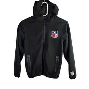 NFL Kids (10-12) Black Long Sleeve Hoodie